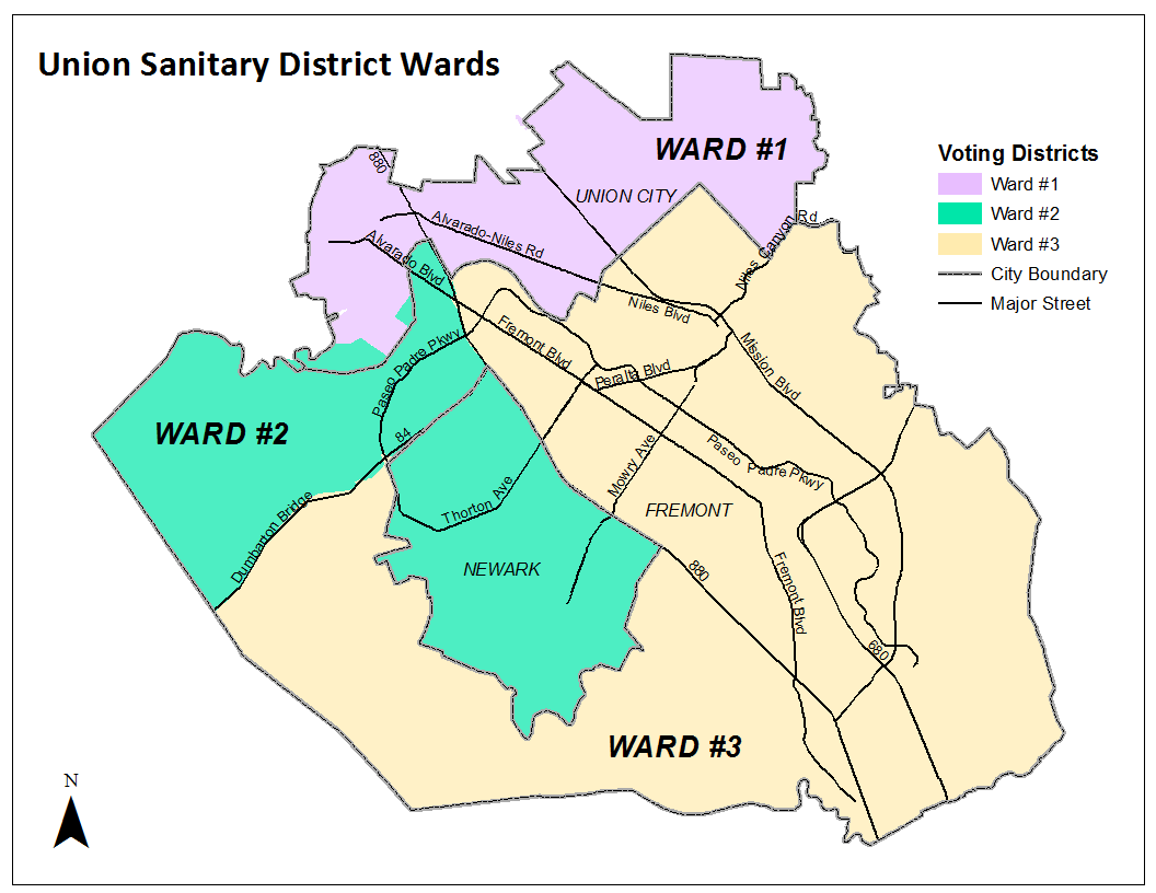 Voting Wards Map